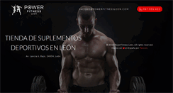 Desktop Screenshot of powerfitnessleon.com